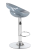 Стул барный DISCO серый