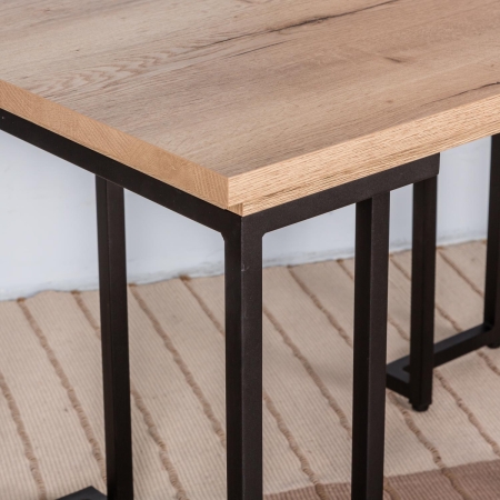 Стол раскладной обеденный Loft 120 дуб натуральный