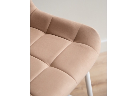 Барный стул Челси бежевый (zd 210), белый