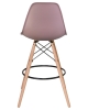 Стул барный DSW BAR ножки светлый бук сиреневый P-04