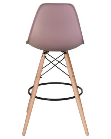 Стул барный DSW BAR ножки светлый бук сиреневый P-04