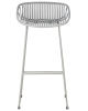 Стул барный FRANK светло-серый Стул барный FRANK светло-серый