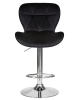 Стул барный BARNY черный велюр MJ9-101