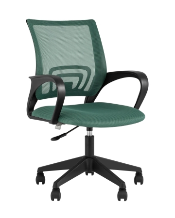 Кресло офисное ST-Basic TopChairs сетка и ткань зеленый