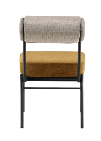 Стул обеденный Ponpoun бежевый терракотовый