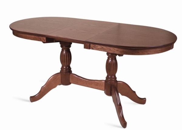 Раздвижной стол Лилия 130 средний тон