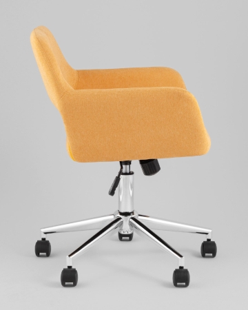 Стул офисный ROSS рогожка желтый