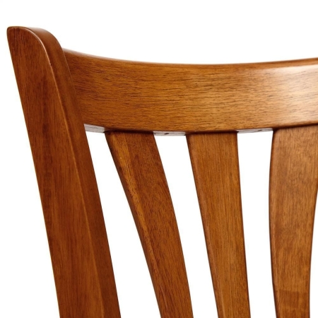 Стул IGLESIAS с твердым сиденьем (mod. D-84E) темное дерево