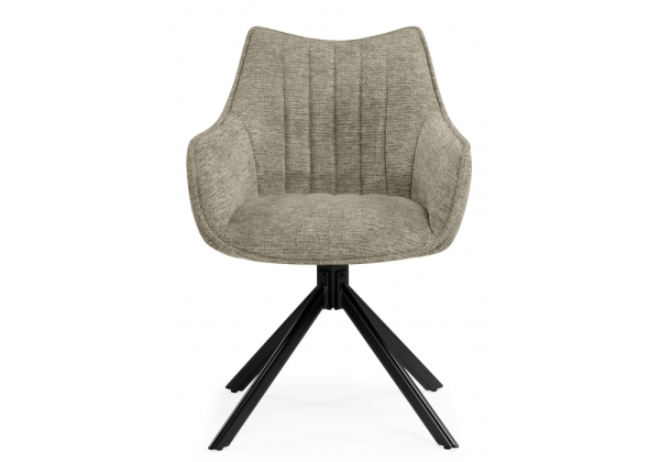 Стул на металлокаркасе Denever бежевый, черный