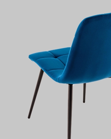 Стул Одди NEW велюр синий