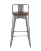 Стул полубарный TOLIX SOFT серебристый Стул полубарный TOLIX SOFT серебристый