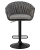 Стул барный LEON графитовая ткань LAR-275-21