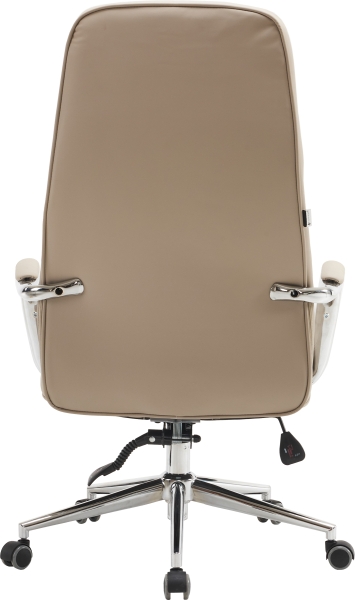 Кресло руководителя Vesta экокожа бежевый