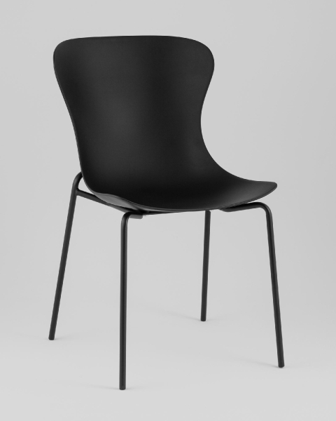 Стул Shaya пластик черный Стул Shaya пластик черный
