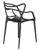 Набор 4 шт Стул обеденный MASTERS, черный (B-03)