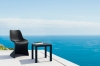 Столик пластиковый журнальный Ocean Side Table черный