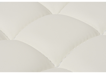 Барный стул Лофт экокожа линкольн белый матовый