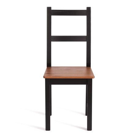 Стул Соната коричневый, дерево, твердое сиденье, без подлокотников