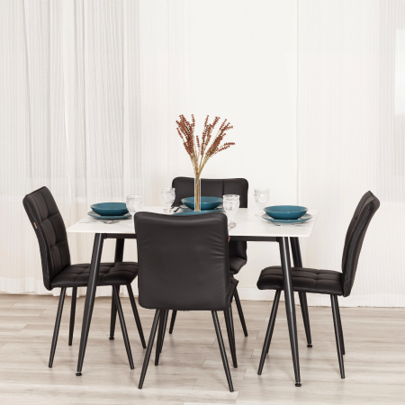 Стул обеденный Bari черный