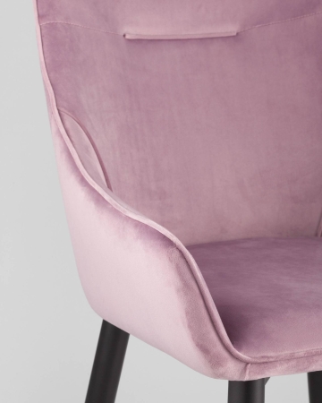 Стул Диана велюр сиреневый Стул Диана велюр сиреневый