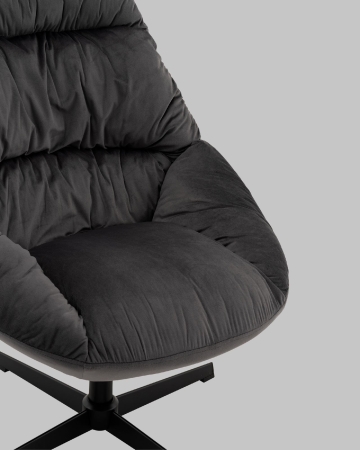 Кресло Оррелл серый