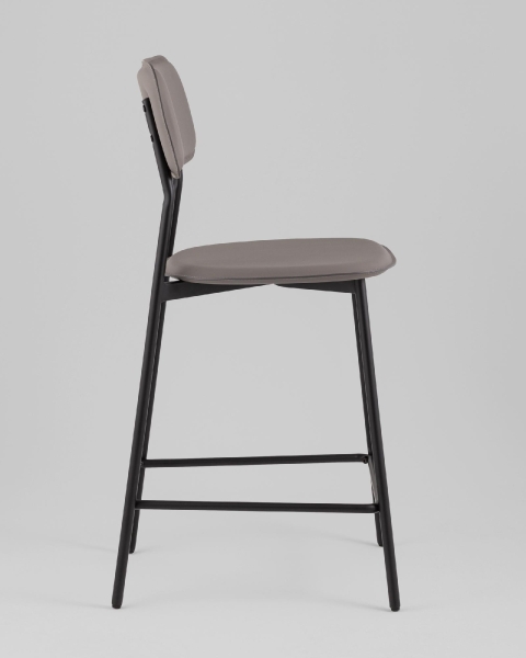 Стул полубарный Mikkie серый
