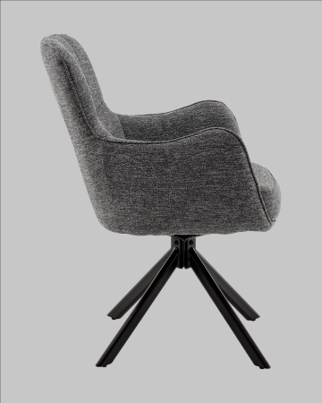 Стул обеденный Eima темно-серый фото в интернет-магазине Stoolmarket