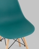 Стул Eames Style DSW темно-бирюзовый (разборный каркас)