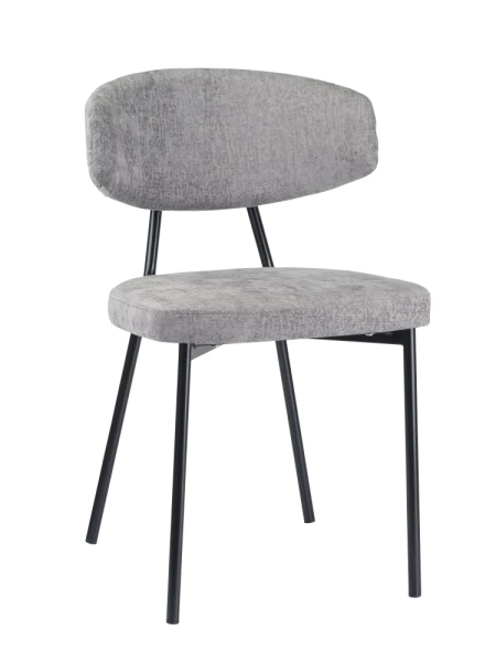 Стулья для кухни Дрим серый шенилл ELEMENT 993, комплект 2шт