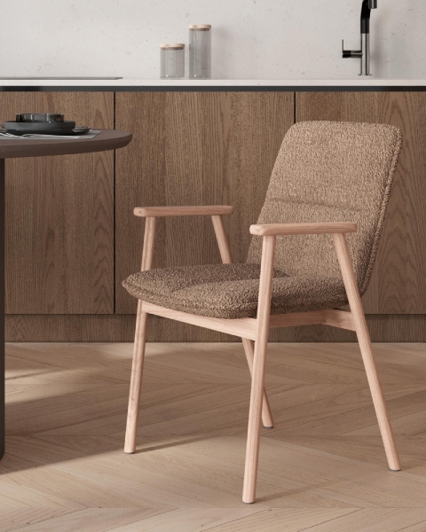 Стул обеденный Philo коричневый