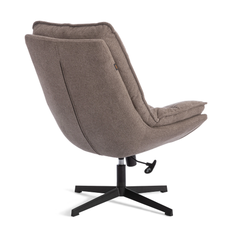 Кресло лаунж Reflex/Рефлекс с пуфом бежевый