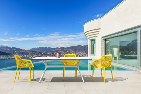 Кресло пластиковое Air XL желтое