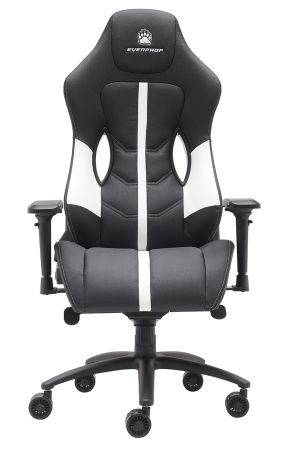 Стул для геймера Jaguar экокожа белый