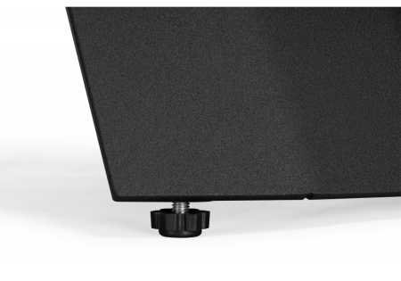 Керамический стол Шелтон 180(260)x90 massa ink gray, черный