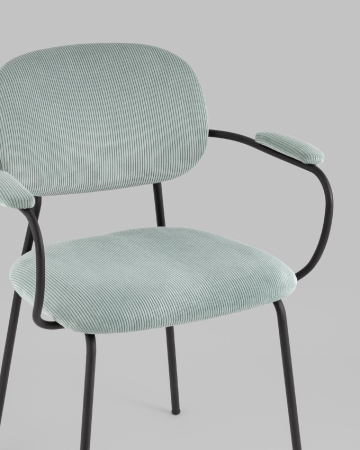 Стул Кэрол серо-голубой