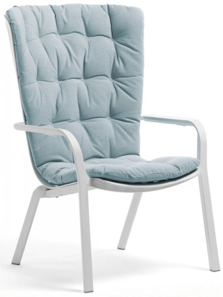 Лаунж-кресло пластиковое с подушкой Folio