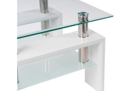 Журнальный стол ST-052 белый