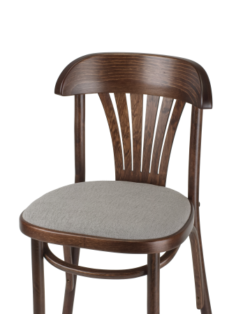 Стул Астра темный тон, букле серый MOSS 960