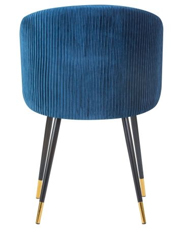 Стул обеденный MARY синий велюр 1922-20 Стул обеденный MARY синий велюр 1922-20