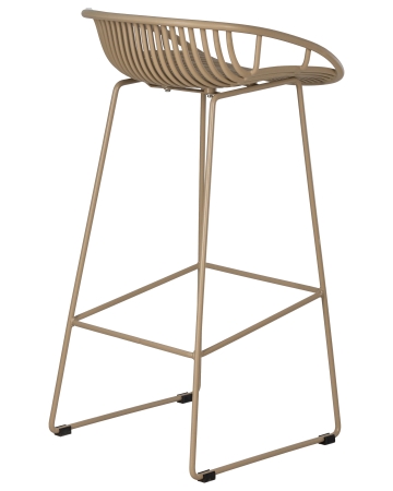 Стул барный FRANK бежевый