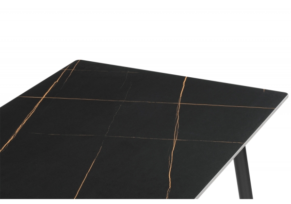 Керамический стол Rion 120 черный мрамор, черный Керамический стол Rion 120 черный мрамор, черный