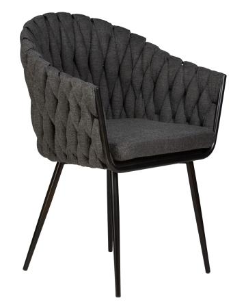 Набор 2 шт Стул обеденный MATILDA, графитовая ткань (LAR-275-21)