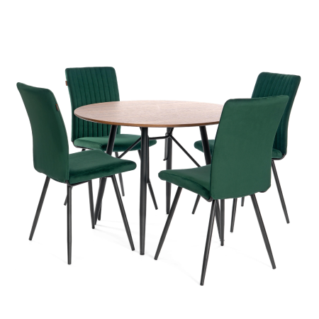 Стул обеденный Monte Carlo изумрудный Стул обеденный Monte Carlo изумрудный