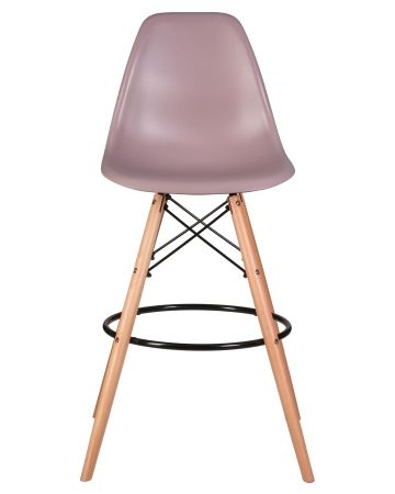 Стул барный DSW BAR ножки светлый бук сиреневый P-04