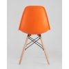 Стул Eames Style DSW оранжевый (разборный каркас)