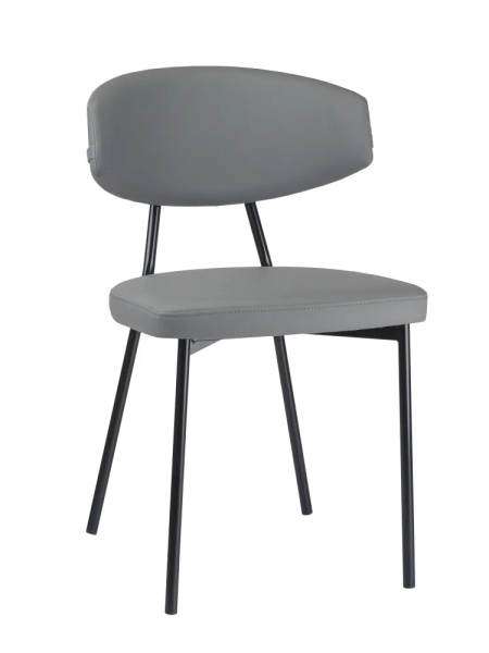 Стулья для кухни Дрим серая экокожа NAPPA 993, комплект 2шт
