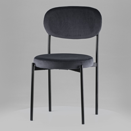 Стул Maso велюр темно-серый