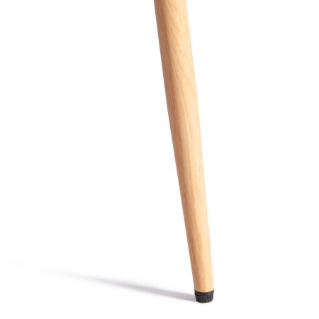 Стул BREEZE (mod. JSC-58) велюр и металл, бежевый и светлое дерево