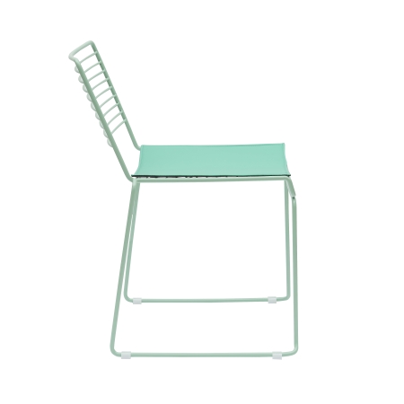 Стул обеденный Danny зеленый с подушкой