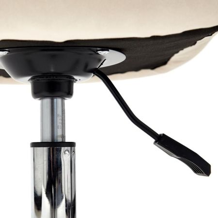 Кресло STYLE, флок, светлый бежевый